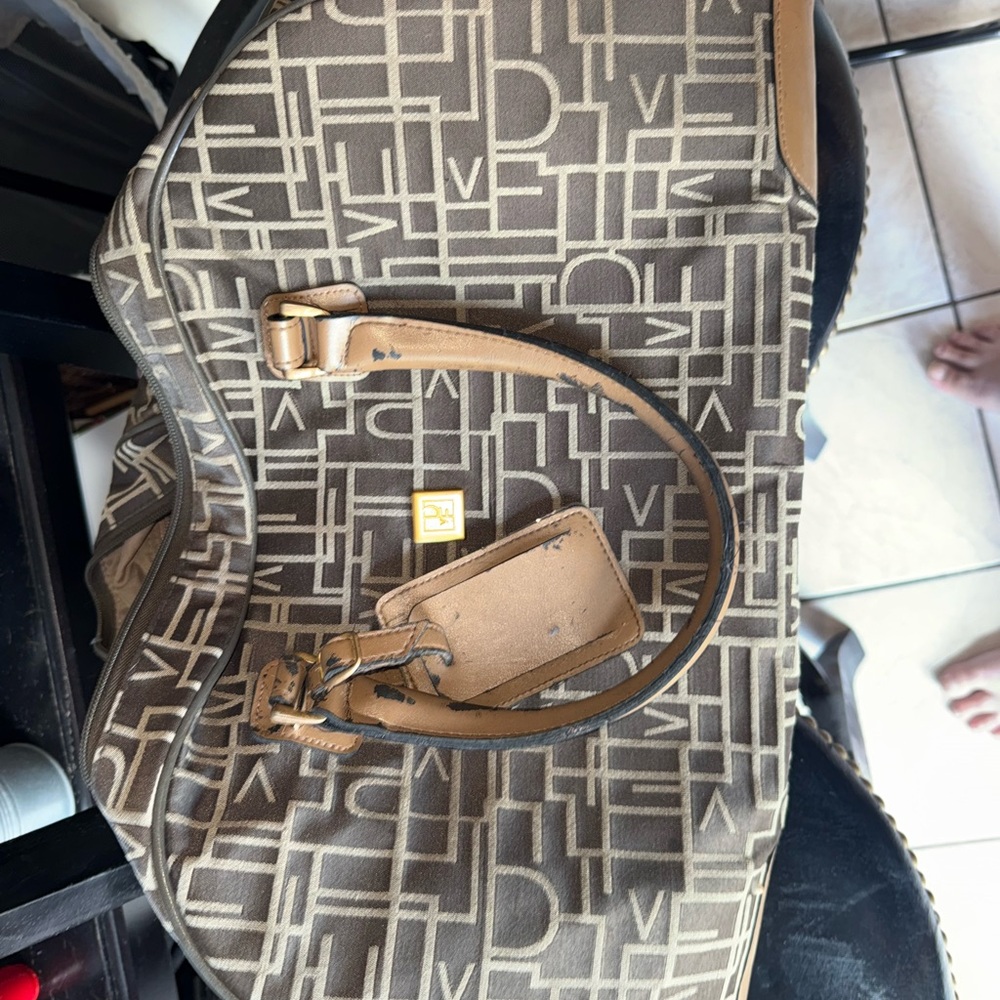 Brown Patterned Women Bag